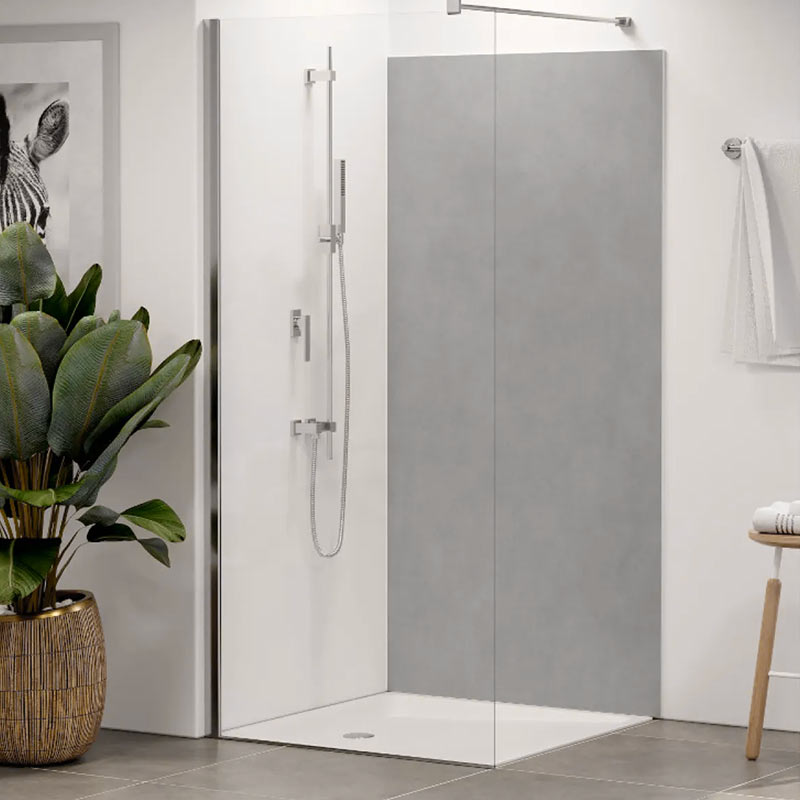 Duschrückwand Beton-Optik