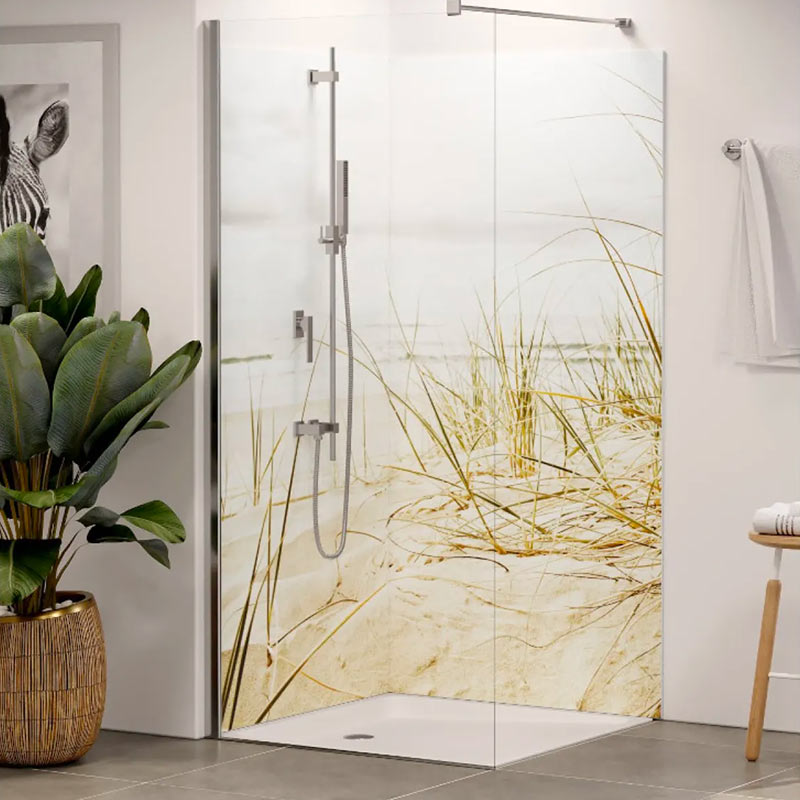 Duschrückwand Düne